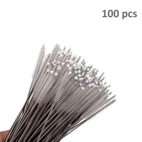Stainless Steel Straw Cleaning Brush Drinking Pipe, 23mm 1 pcs — DeoDap