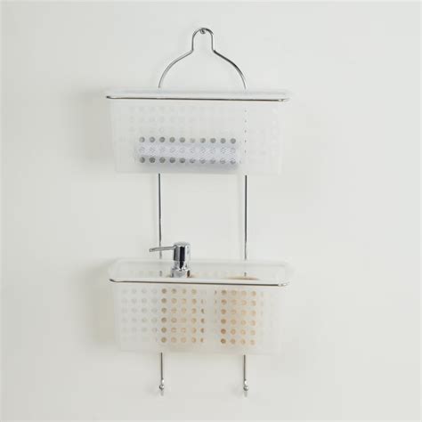 Buy Burlington Wall Mounted Two-Tier Shower Caddy from Home Centre at ...