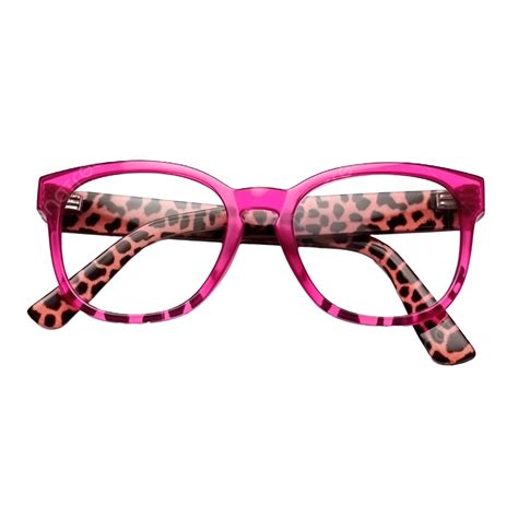 Pink Glasses With Leopard Print, Glass, Spectacles, Sun Glasses PNG ...