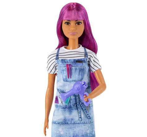 Barbie Career Salon Stylist Doll Multicolour For Girls Ages 3Y+