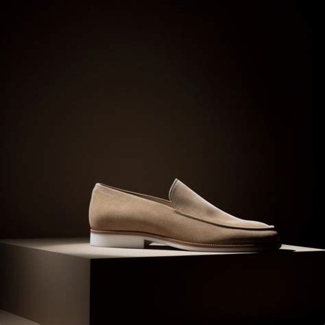 Height Increasing Cream Suede Nolan Loafers - AW24 – Costoso Italiano