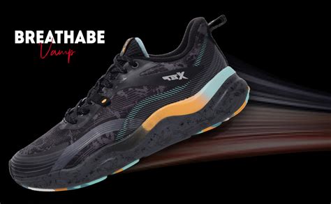 Buy XTEP lite softpad 2.0 Insole Comfort Running Shoes for Men (Black ...