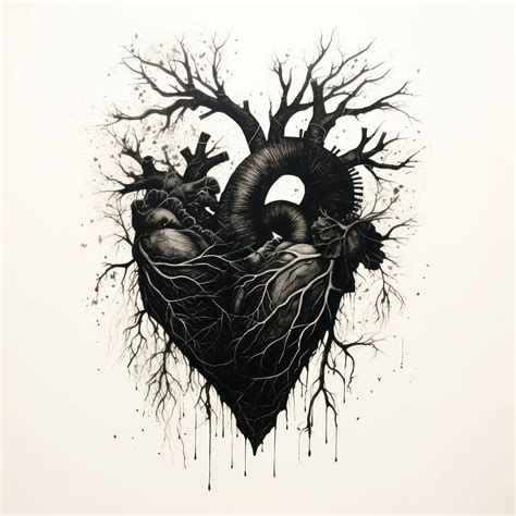 Heart drawing sketch illustrated. | Free Photo Illustration - rawpixel