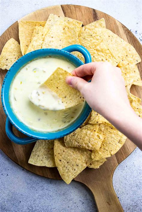 Queso Blanco Dipwhite Mexican Cheese Dip White Queso Dip