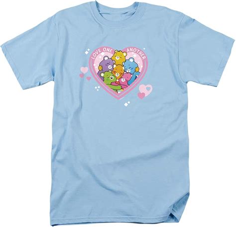 Buy Care Bears Always Love One Another Unisex Adult T Shirt for Men and ...