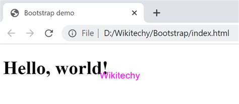 Image result for HTML Bootstrap Code for First Page