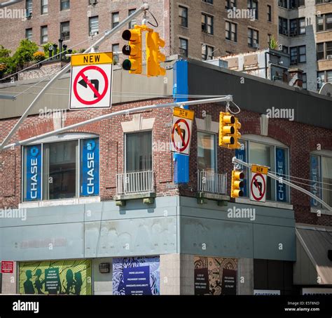 New traffic restrictions at Broadway and West 96th Street in New York ...