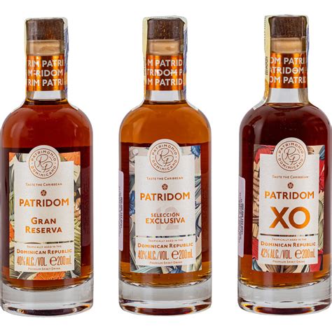 Ron Patridom Mini Gift Box 3 x 0,2l 40,7% | Excaliburshop