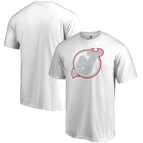 Men's White New Jersey Devils Whiteout T-Shirt | HSN