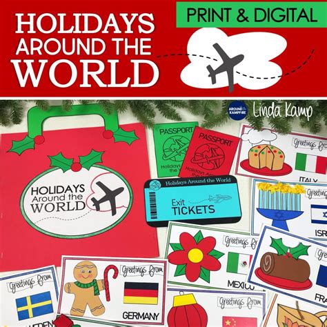 Holidays Around The World Printables