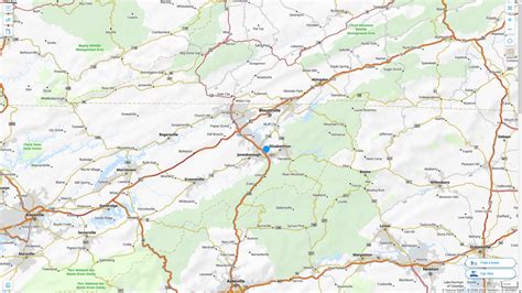 Johnson City, Tennessee Map