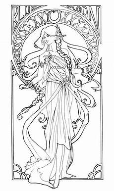 malvorlagen jugendstil ausmalbilder jugendstil malvorlagen jugendstil ausmalbilder jugendstil