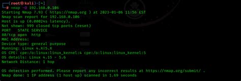 NMAP - для поиска сетевых уязвимостей — Teletype