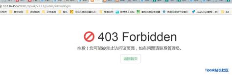 访问网站出现403错误码 - 硅云文档