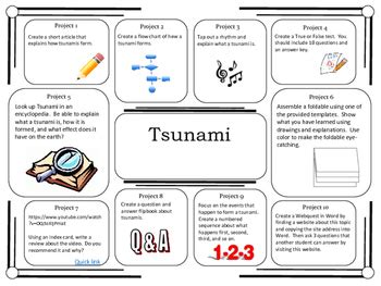 Image result for Tsunami Science Projects