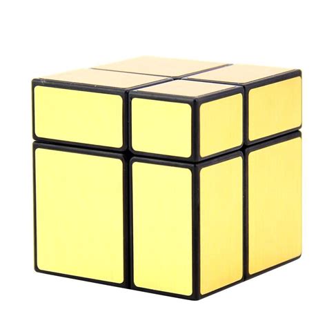 D Eternal 2x2x2 Gold Mirror High Speed Magic Puzzle Cube
