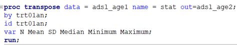 Image result for Proc Transpose SQL