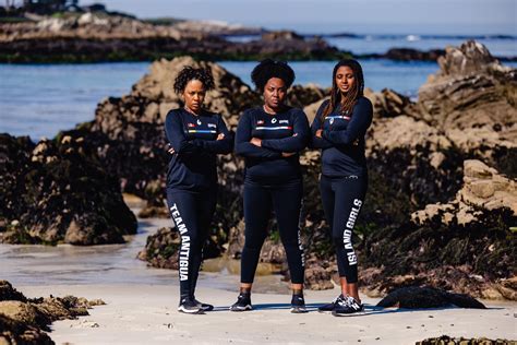 Food and rest on the minds of Team Antigua Island Girls as they ...