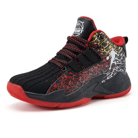 Buy Lopsie Boys Basketball Shoes Children School Sport Running Shoes ...