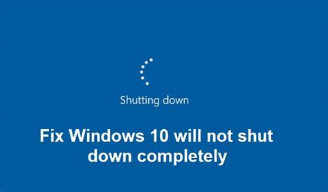 Image result for Fix Windows Shut Down Problems