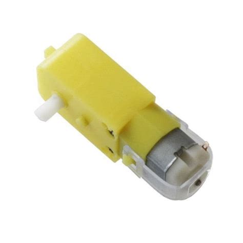 150 RPM Single Shaft BO Motor - Straight | Robodo
