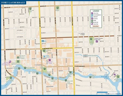 Map Of Downtown Fort Lauderdale