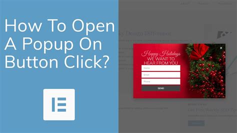 Image result for Elementor Pop-Ups Tutorial