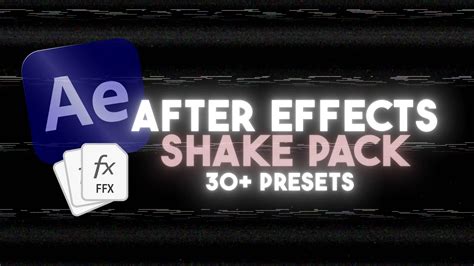 30+ SHAKE PACK (AFTER EFFECTS) by videoeditinginspo - 6ure