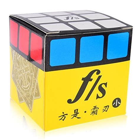 Fang Shi Mini Shuang Ren Transparent 3x3x3 Magic Cube 54.6MM(Limited ...