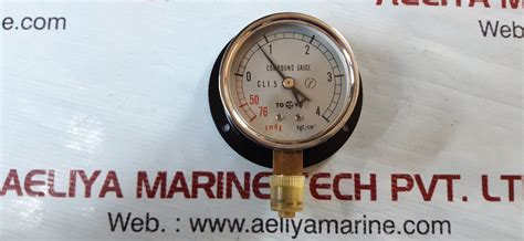 Toako cl 1.5 compound gauge 0 to 5 kgf/cm2 – Aeliya Marine Tech