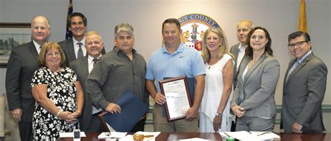 Freeholders Honor Sheriffs' Officers Dunn and Crooker for 25 Years of ...