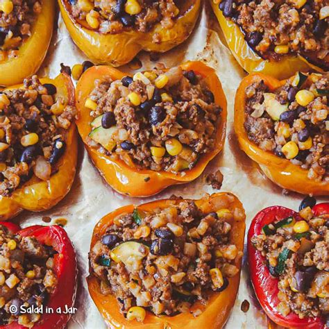 Low Carb Stuffed Peppers
