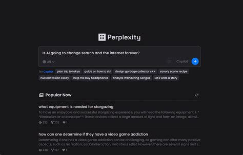 Perplexity AI powered by GPT-4 is a free and better search companion to ...