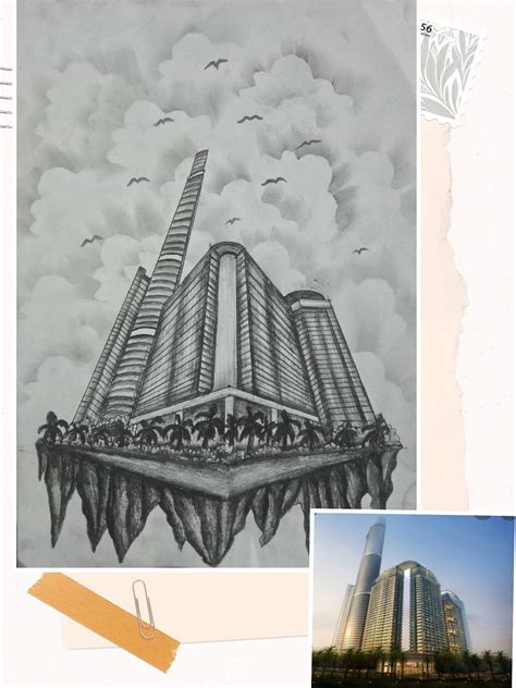PERSPECTIVE DRAWING - THREE POINT PERSPECTIVE on Behance