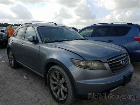 Report JNRAS08W96X210524 INFINITI FX35 2006 GRAY GAS - price and damage history
