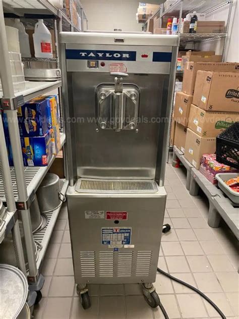 Taylor Soft Serve Ice Cream Machine | AllSurplus