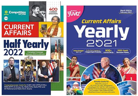 Current Affairs Half Yearly 2022 & Yuva Current affairs yearly (Budget ...