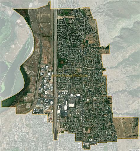 Map of Centerville city, Utah - Thong Thai Real