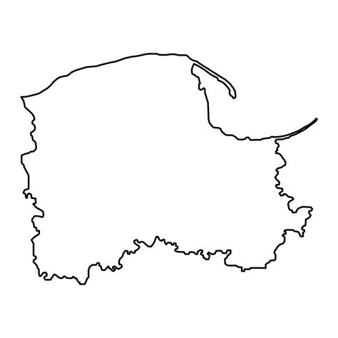 Województwo pomorskie mapa województwo polska ilustracji wektorowych ...