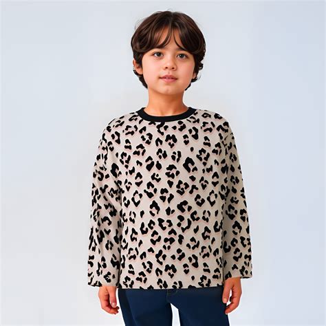 Wild Cub Tee – Leopard Print Edition 🐾 – Popchie