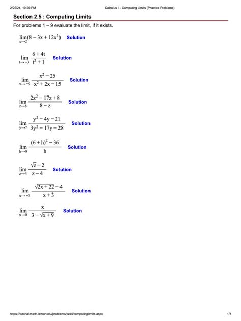 Image result for Limit Questions