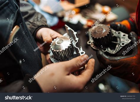 Replacement Water Pump Car Two Pumps Stock Photo 1849361731 | Shutterstock