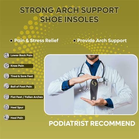 Helios Arch Active Insole – Strong Arch Support, Heel Grip & Cushioning ...