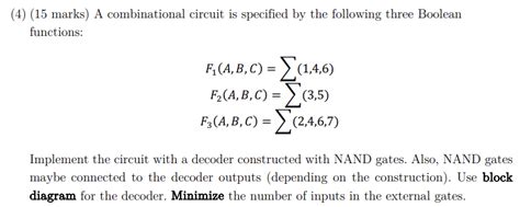 Image result for Decoder Using NAND Gate