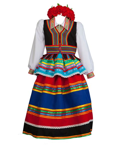 Polish folk costume women - national clothing Poland | RusClothing.com