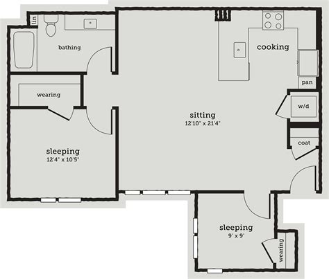 B1 | Two Bedroom | Brand New 2 Bedroom Apartments in Oakland CA