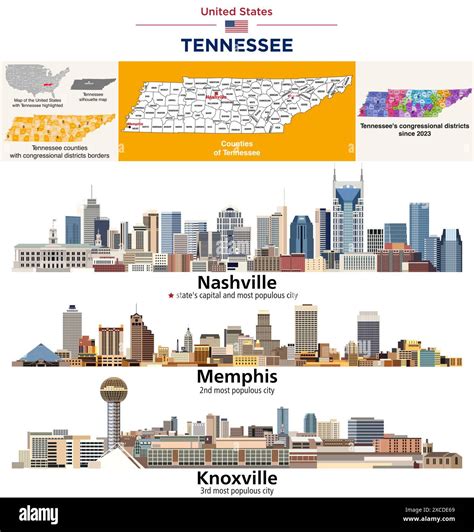 Memphis Tennessee Knoxville Map Tennessee Map With Cities | Map Of