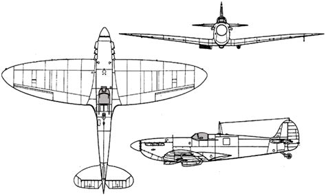 Image result for Spitfire Blueprints