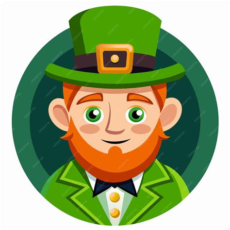 Leprechaun Clip Art Vector Illustration Design | Premium AI-generated ...