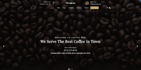 The Best 9 Cafeteria WordPress Themes For Cafes And Diners